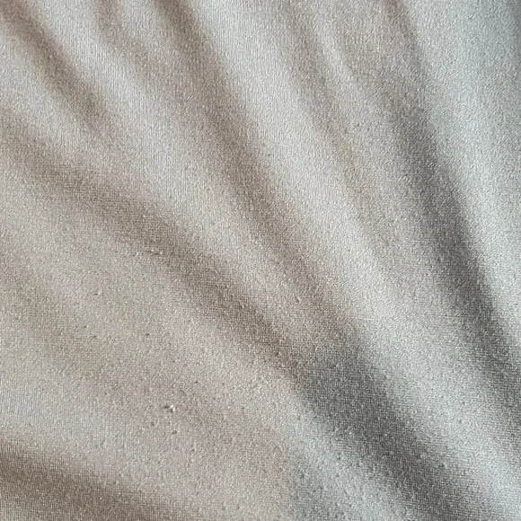 Ann Taylor grayish teal flutter Short Sleeve Scoop Neck Tee - Picture 3 of 3